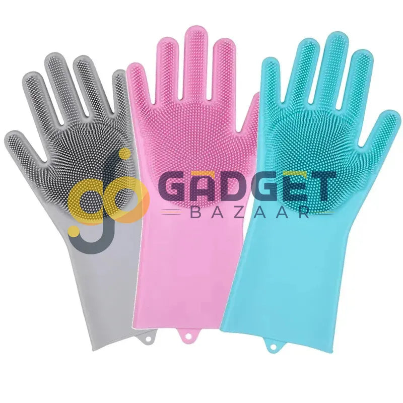 Silicone Washing Gloves