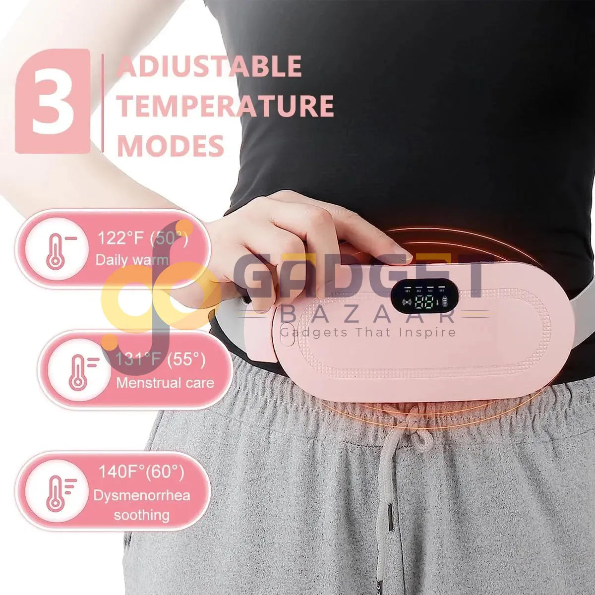 period cramp belt