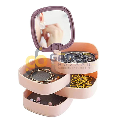 360 rotating jewelry box