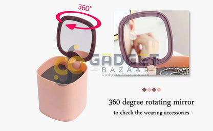 360 rotating jewelry box